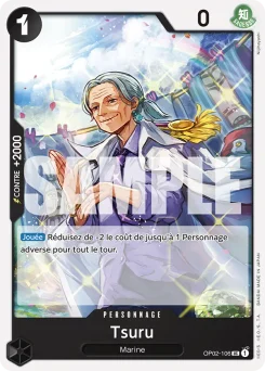 Tsuru OP02-106 R1 One Piece Card the Best
