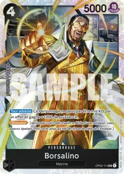 Borsalino OP02-114 P1 One Piece Card the Best