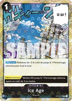 Ice Age OP02-117 P3 One Piece Card the Best