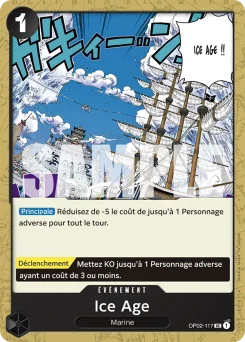 Ice Age OP02-117 R1 One Piece Card the Best