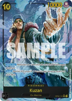 Kuzan OP02-121 P2 One Piece Card the Best