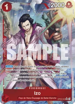 Izo OP03-003 P4 One Piece Card the Best
