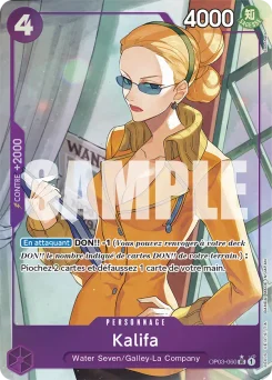 Kalifa OP03-060 P3 One Piece Card the Best