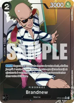 Brandnew OP03-089 P4 One Piece Card the Best