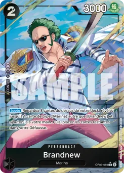 Brandnew OP03-089 P5 One Piece Card the Best