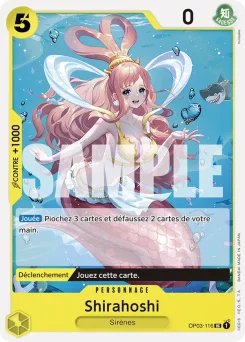 Shirahoshi OP03-116 P3 One Piece Card the Best