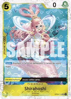 Shirahoshi OP03-116 P4 One Piece Card the Best