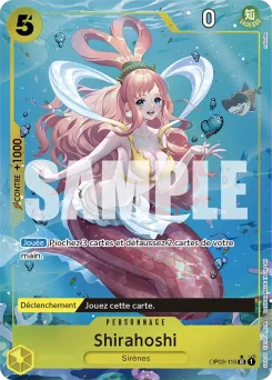 Shirahoshi OP03-116 P5 One Piece Card the Best