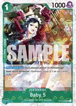 Baby 5 OP04-032 P2 One Piece Card the Best