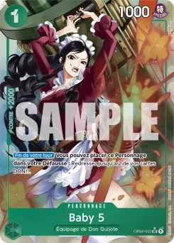 Baby 5 OP04-032 P3 One Piece Card the Best