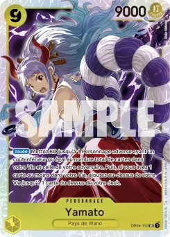 Yamato OP04-112 P1 One Piece Card the Best