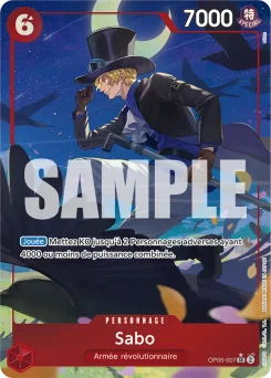 Sabo OP05-007 P2 One Piece Card the Best