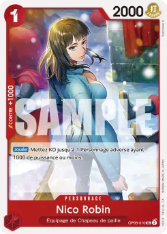 Nico Robin OP05-010 P1 One Piece Card the Best