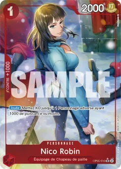 Nico Robin OP05-010 P3 One Piece Card the Best