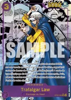 Trafalgar Law OP05-069 P1 One Piece Card the Best