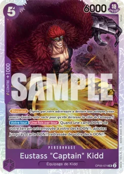 Eustass "Captain" Kidd OP05-074 P1 One Piece Card the Best