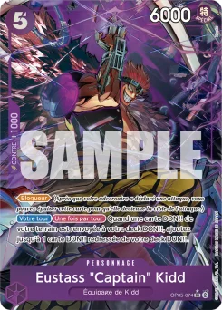 Eustass "Captain" Kidd OP05-074 P2 One Piece Card the Best