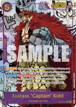 Eustass "Captain" Kidd OP05-074 P3 One Piece Card the Best