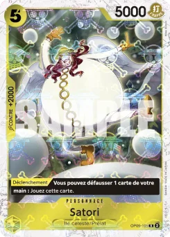 Satori OP05-105 P2 One Piece Card the Best