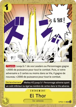 El Thor OP05-114 P1 One Piece Card the Best