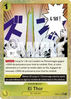 El Thor OP05-114 P3 One Piece Card the Best