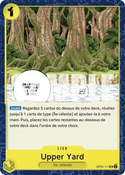 Upper Yard OP05-117 P1 One Piece Card the Best