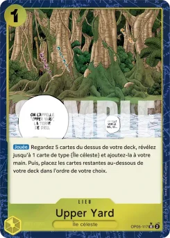 Upper Yard OP05-117 P3 One Piece Card the Best