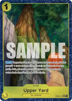 Upper Yard OP05-117 P4 One Piece Card the Best