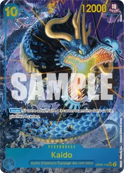 Kaido OP05-118 P2 One Piece Card the Best