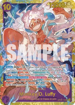 Monkey D. Luffy OP05-119 P2 One Piece Card the Best