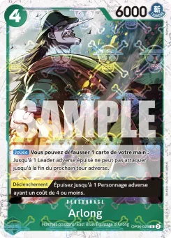 Arlong OP06-023 P2 One Piece Card the Best