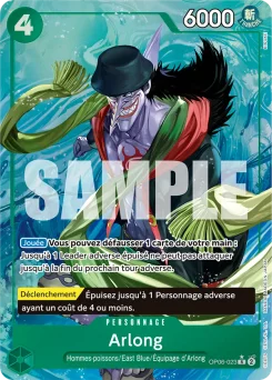 Arlong OP06-023 P4 One Piece Card the Best