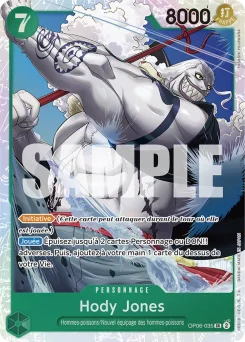 Hody Jones OP06-035 P1 One Piece Card the Best