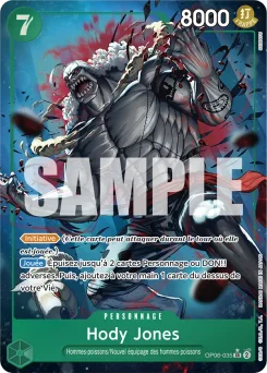 Hody Jones OP06-035 P2 One Piece Card the Best