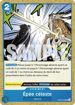 Épée céleste OP06-056 P1 One Piece Card the Best