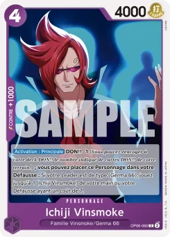 Ichiji Vinsmoke OP06-060 P1 One Piece Card the Best