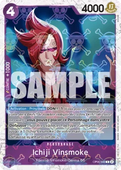 Ichiji Vinsmoke OP06-060 P2 One Piece Card the Best