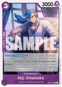 Niji Vinsmoke OP06-064 P1 One Piece Card the Best