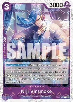 Niji Vinsmoke OP06-064 P2 One Piece Card the Best