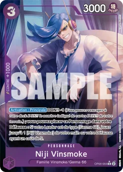 Niji Vinsmoke OP06-064 P3 One Piece Card the Best