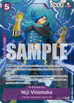 Niji Vinsmoke OP06-065 P3 One Piece Card the Best
