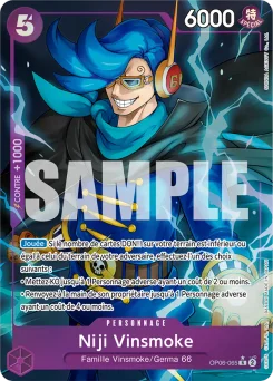 Niji Vinsmoke OP06-065 P4 One Piece Card the Best
