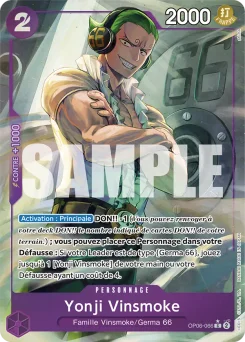 Yonji Vinsmoke OP06-066 P3 One Piece Card the Best