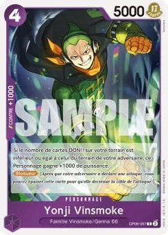 Yonji Vinsmoke OP06-067 P1 One Piece Card the Best