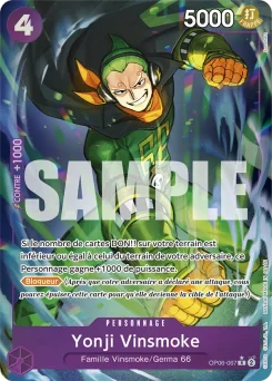 Yonji Vinsmoke OP06-067 P3 One Piece Card the Best