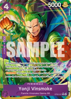 Yonji Vinsmoke OP06-067 P4 One Piece Card the Best