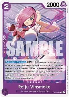 Reiju Vinsmoke OP06-068 P1 One Piece Card the Best