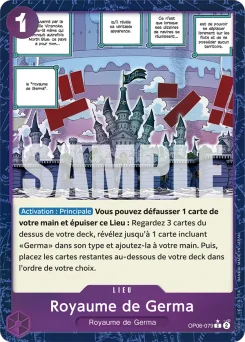 Royaume de Germa OP06-079 P3 One Piece Card the Best