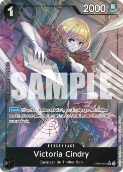 Victoria Cindry OP06-091 P3 One Piece Card the Best