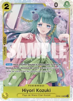Hiyori Kozuki OP06-106 P1 One Piece Card the Best